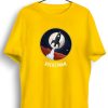 Men Styched | Rocketman Graphic Printed Yellow Tshirt