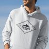 Men Styched Fashion | Mountain Conqueror Premium Non Zipper White Hoodie