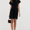 Women Styched Fashion | More Or Less Black Dress