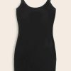 Women Styched Fashion | Basic Black Dress