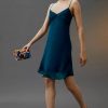 Women Styched Fashion | Twist-Front Slip Mini Dress