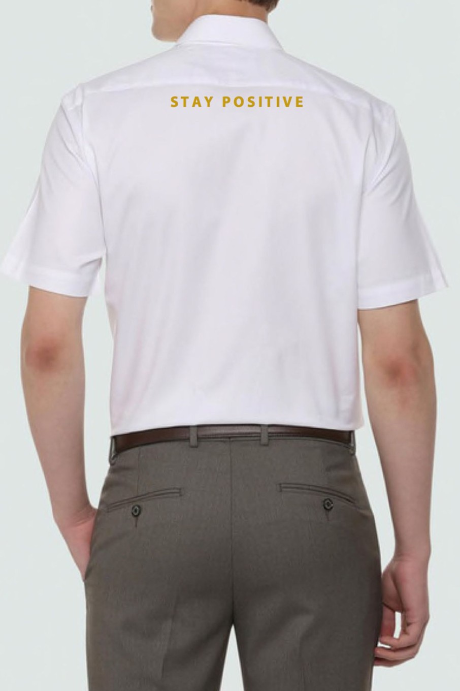 Men Styched Fashion | Rohan White Half Sleeve Shirt