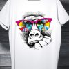 Men Styched Fashion | Stay Cool - Monkey With Goggles Cool Printed Tshirt