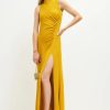 Women Styched Fashion | Smolensk Yellow Dress