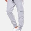 Men Styched Fashion | Black Drawstring Grey Trousers