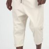 Men Styched Fashion | Calf Length Shorts White