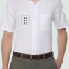 Men Styched Fashion | Johnson White Half Sleeve Shirt