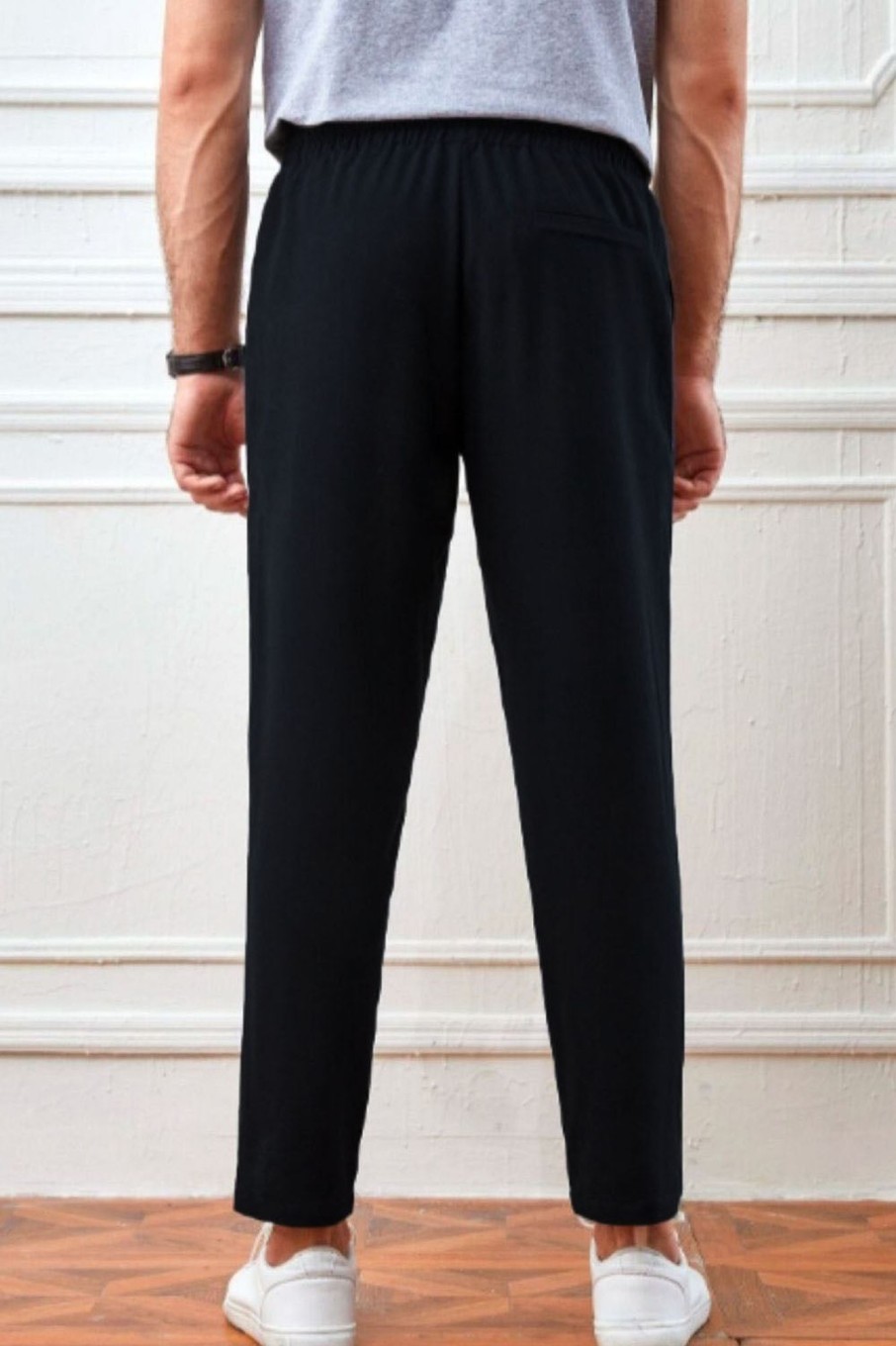 Men Styched Fashion | Solid Pocket Front Trousers