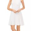 Women Styched Fashion | Celestine White Dress