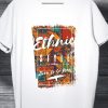 Men Styched Fashion | Ethnic Style - Born To Be Free White Printed Tee