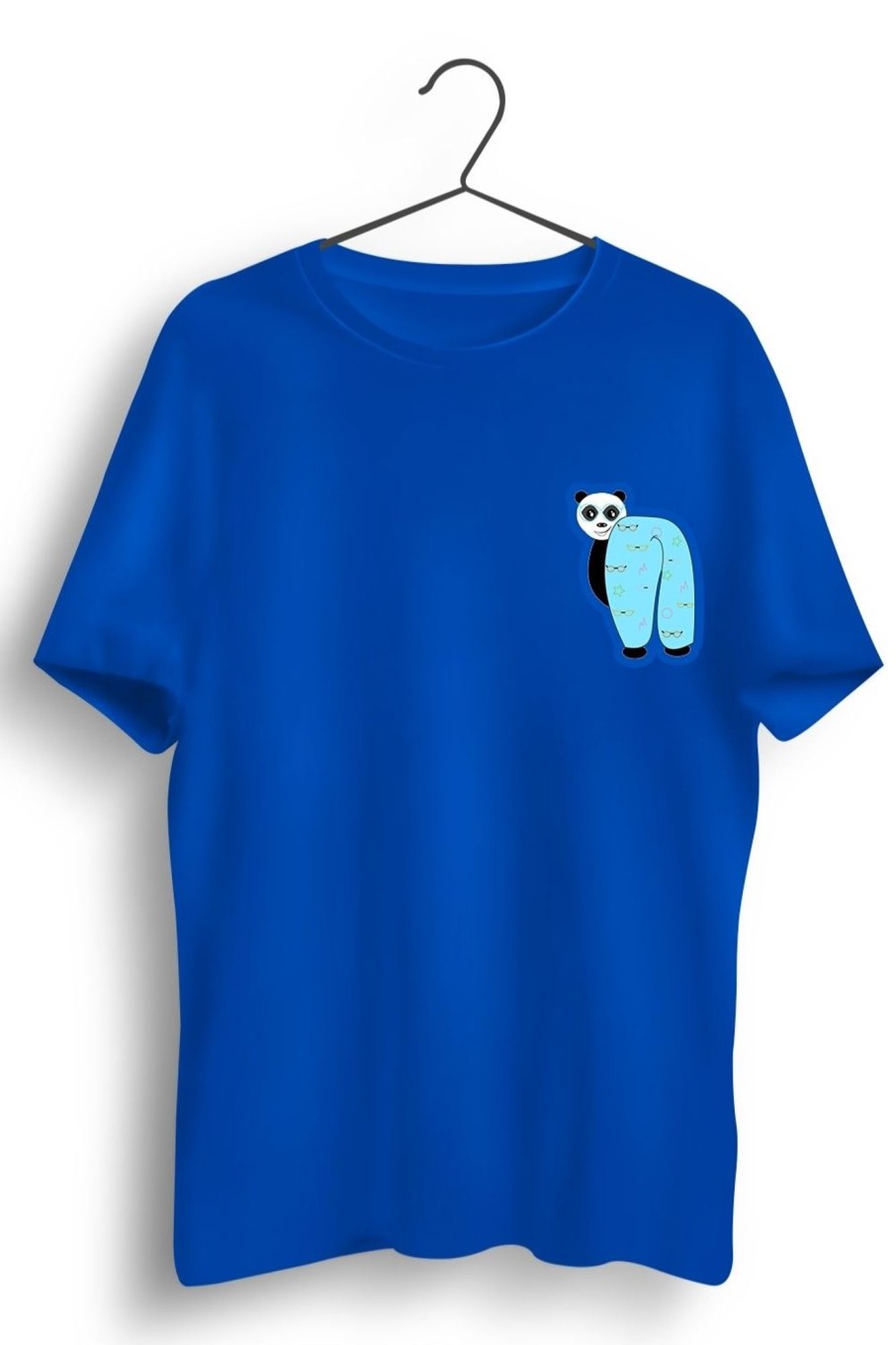 Men Styched Fashion | Smarty Pants Graphic Printed Blue Tshirt