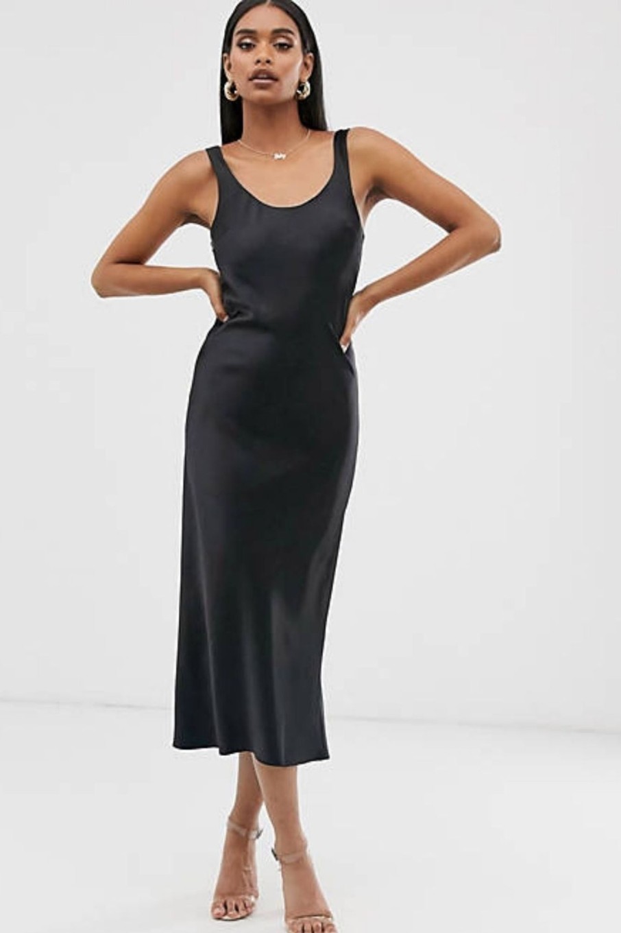 Women Styched Fashion | Pretty Me Black Maxi Dress