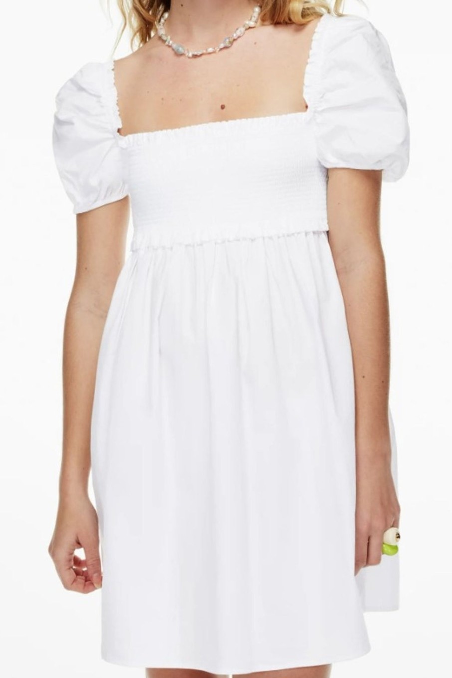 Women Styched Fashion | Buoyant White Dress