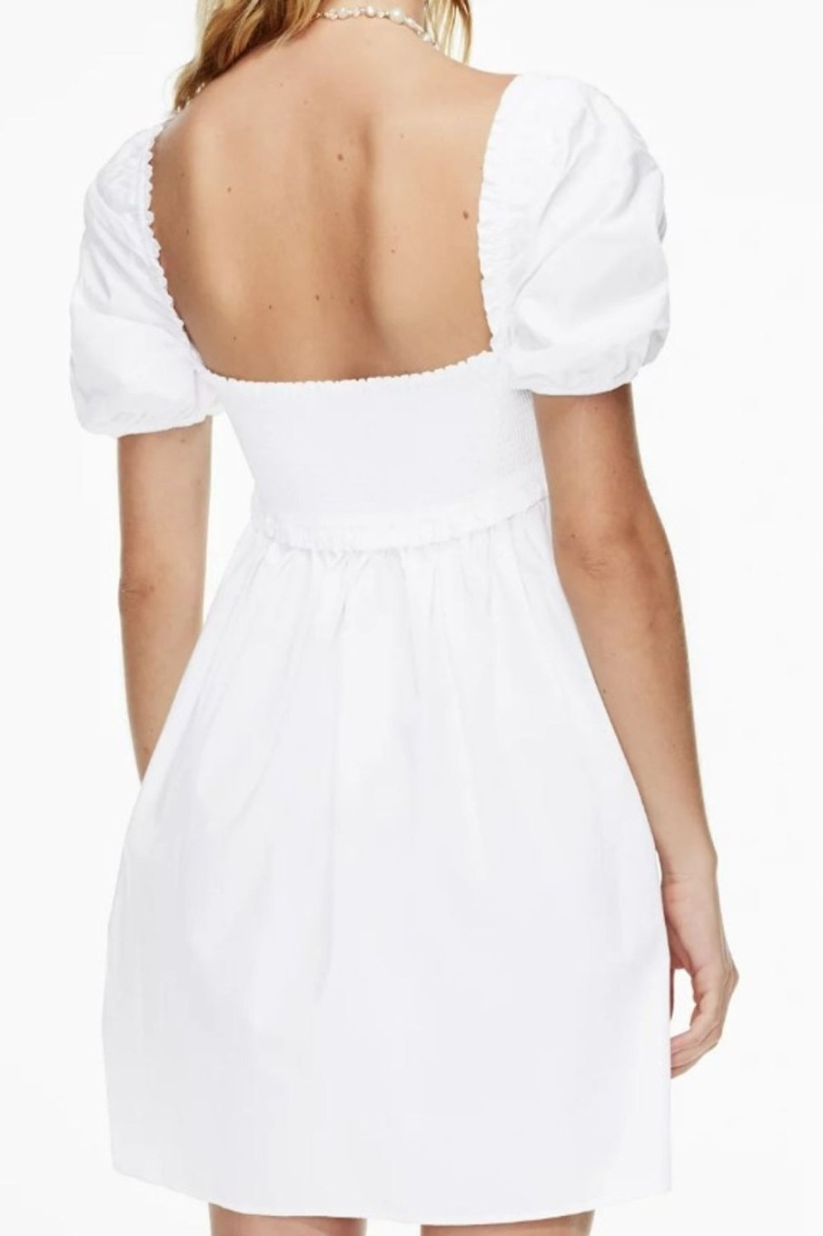 Women Styched Fashion | Buoyant White Dress