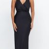 Women Styched Fashion | Regina Black Dress