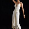 Women Styched Fashion | White Pretty Me Ruched Midi Dress