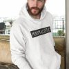 Men Styched Fashion | Minimalistic Premium Non Zipper White Hoodie