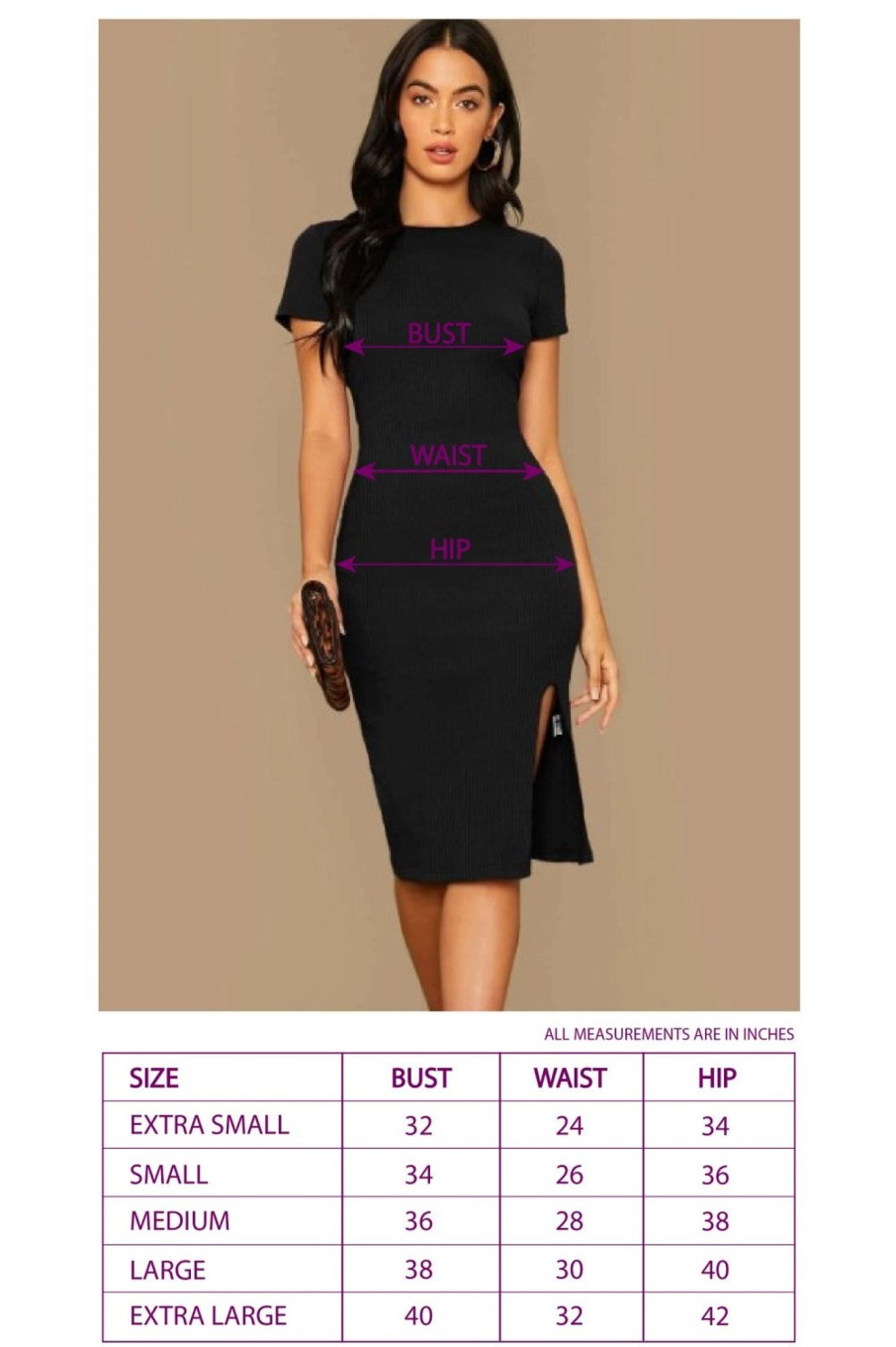 Women Styched Fashion | V Cut Dress