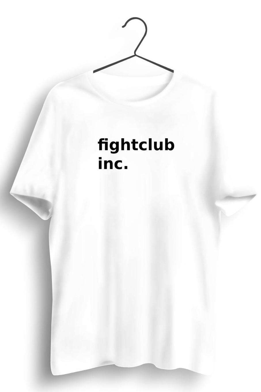 Men Styched | Fightclub Inc Printed White Tshirt