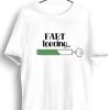 Men Styched | Fart Loading Graphic Printed White Tshirt