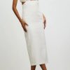 Women Styched Fashion | Osan White Dress