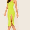 Women Styched Fashion | Neon Dress