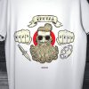 Men Styched Fashion | Brutal - Stay True Gangsta Tee White Casual Round Neck