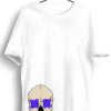 Men Styched | Punk Skull Graphic Printed White Tshirt