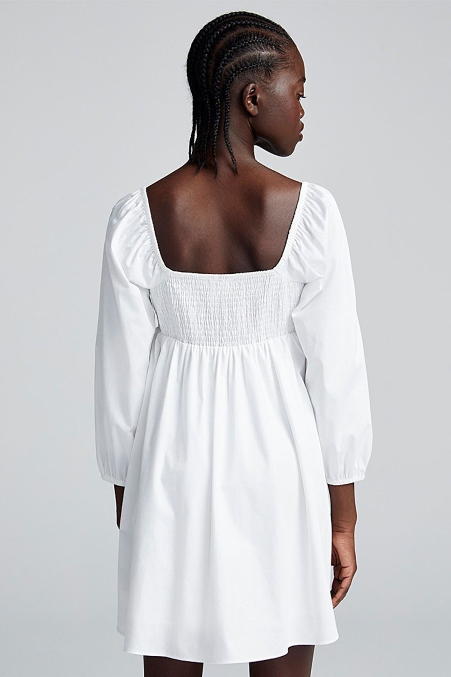 Women Styched Fashion | Fredericton White Dress