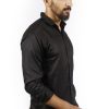 Men Styched Fashion | Classic Black Slim Fit Shirt