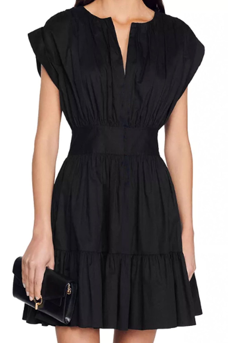 Women Styched Fashion | Wanderer Black Dress