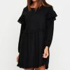 Women Styched Fashion | Ruffle Trim Summer Dress