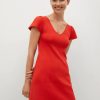 Women Styched Fashion | Knitted Ruched Sleeve Dress