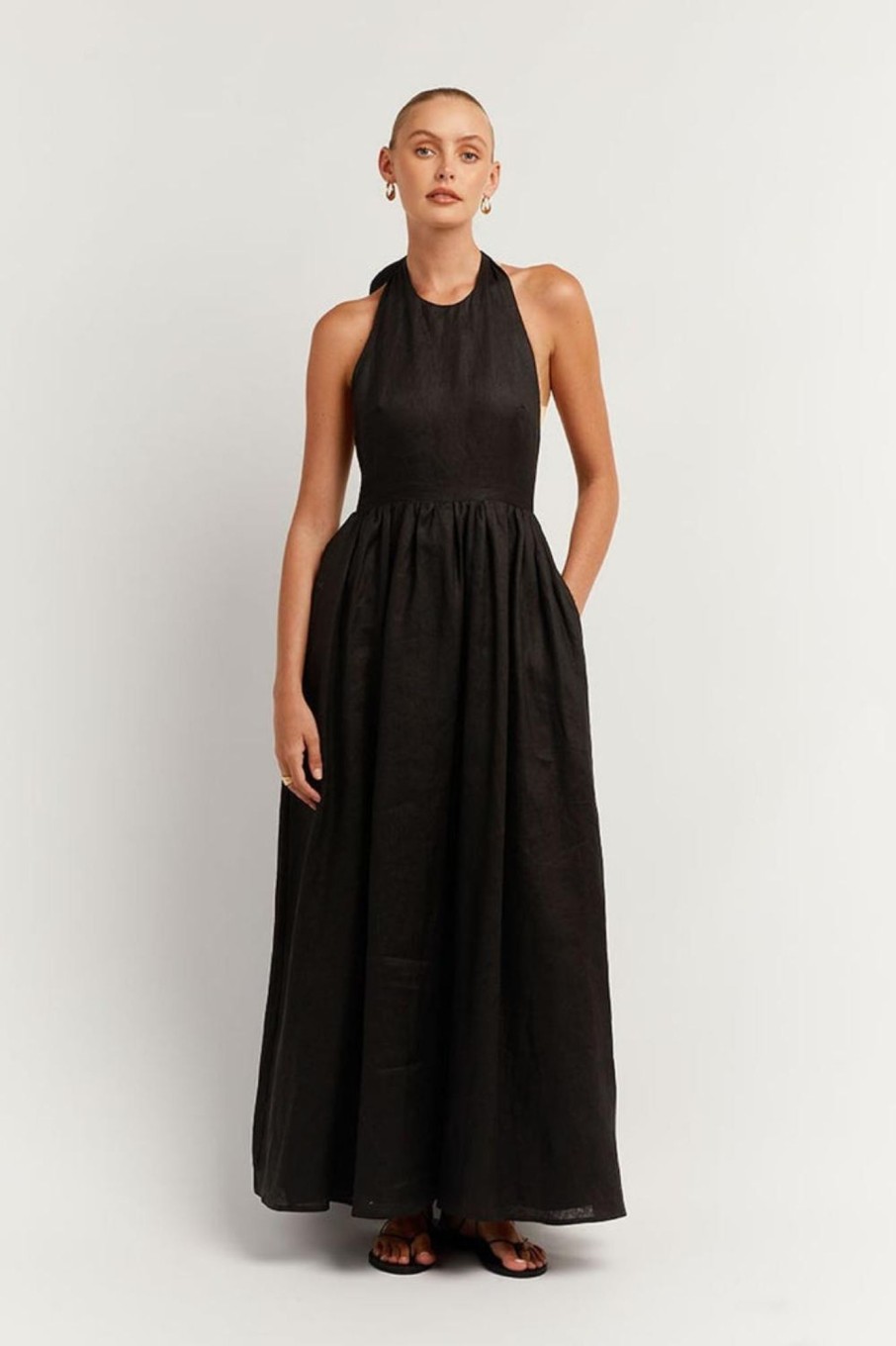 Women Styched Fashion | Always Better Backless Maxi Dress