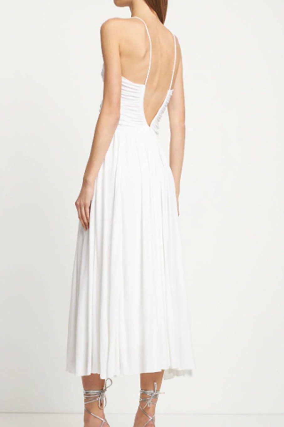 Women Styched Fashion | Zen White Dress