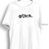 Men Styched | Glitch Printed White Tshirt