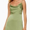 Women Styched Fashion | Elated Green Dress