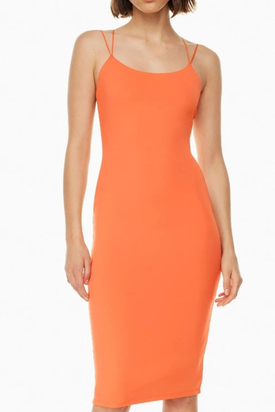 Women Styched Fashion | Festive Orange Dress