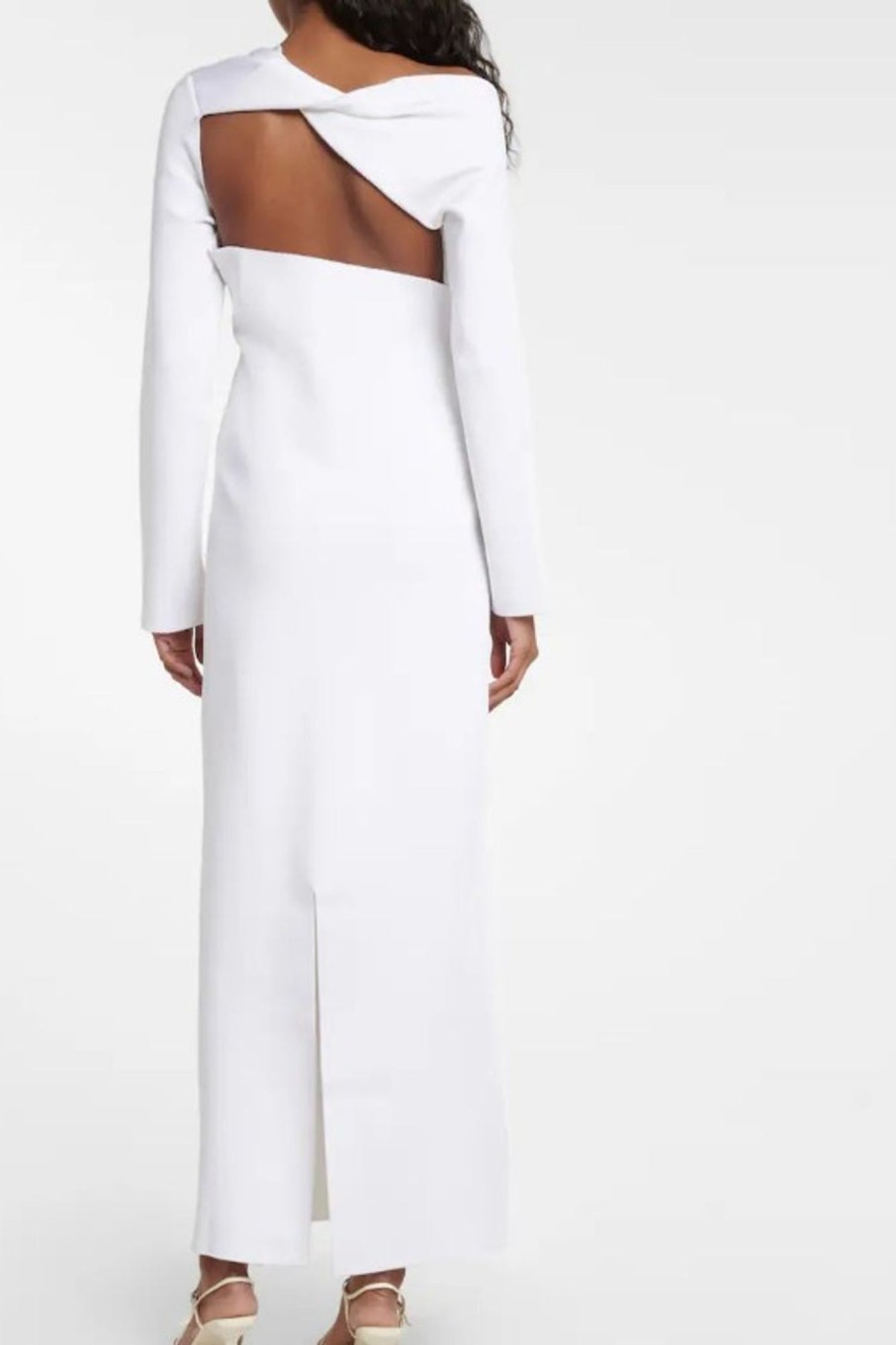 Women Styched Fashion | Yangsan White Dress