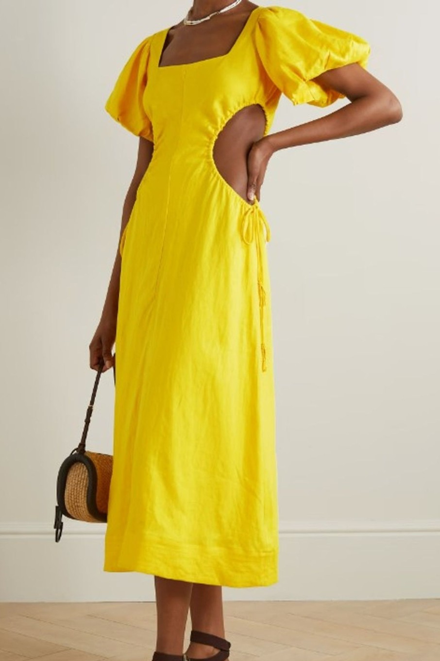 Women Styched Fashion | Asan Yellow Dress