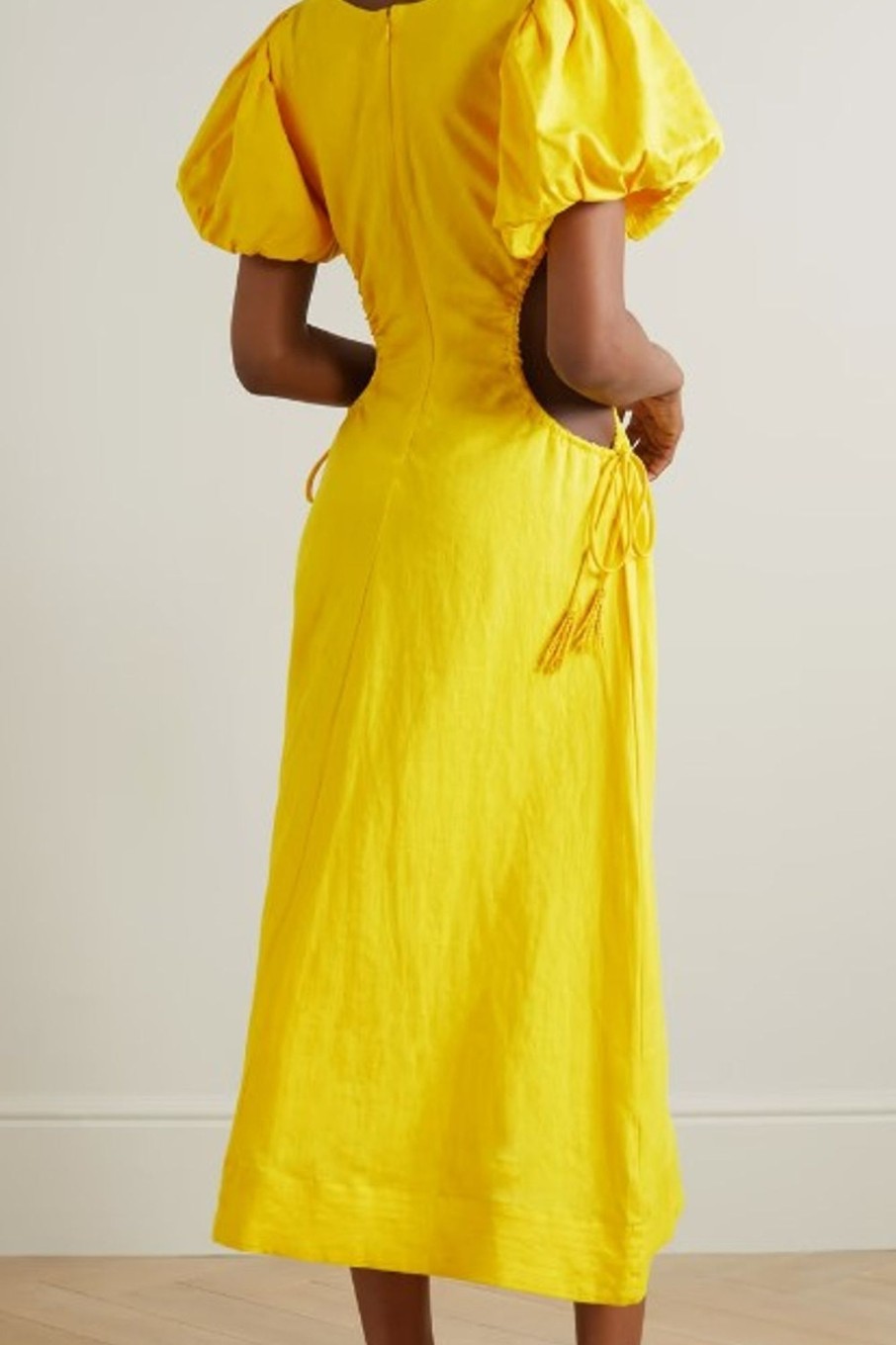 Women Styched Fashion | Asan Yellow Dress