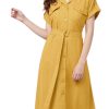 Women Styched Fashion | Camden Yellow Dress