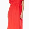 Women Styched Fashion | Jocular Red Dress