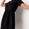 Women Styched Fashion | Short Sleeve Smock Dress