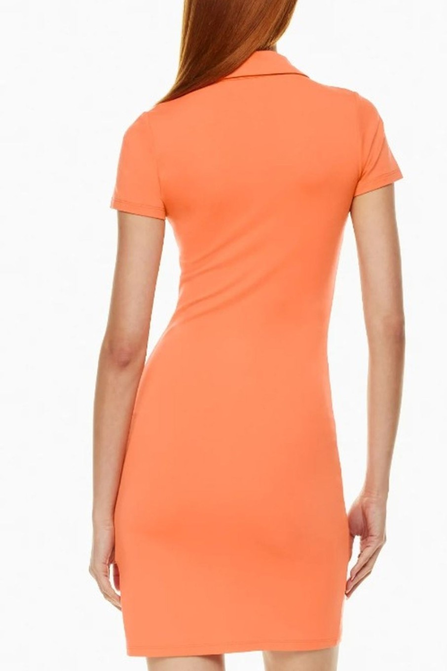 Women Styched Fashion | Luminous Orange Dress