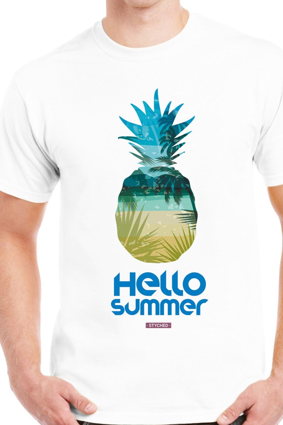 Men Styched Fashion | Hello Summer - Printed Tees