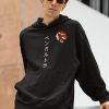 Men Styched Fashion | Tiger Japanese Art Premium Non Zipper Black Hoodie